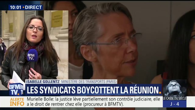 Les syndicats de la SNCF boycottent la dernière réunion au ministère des Transports