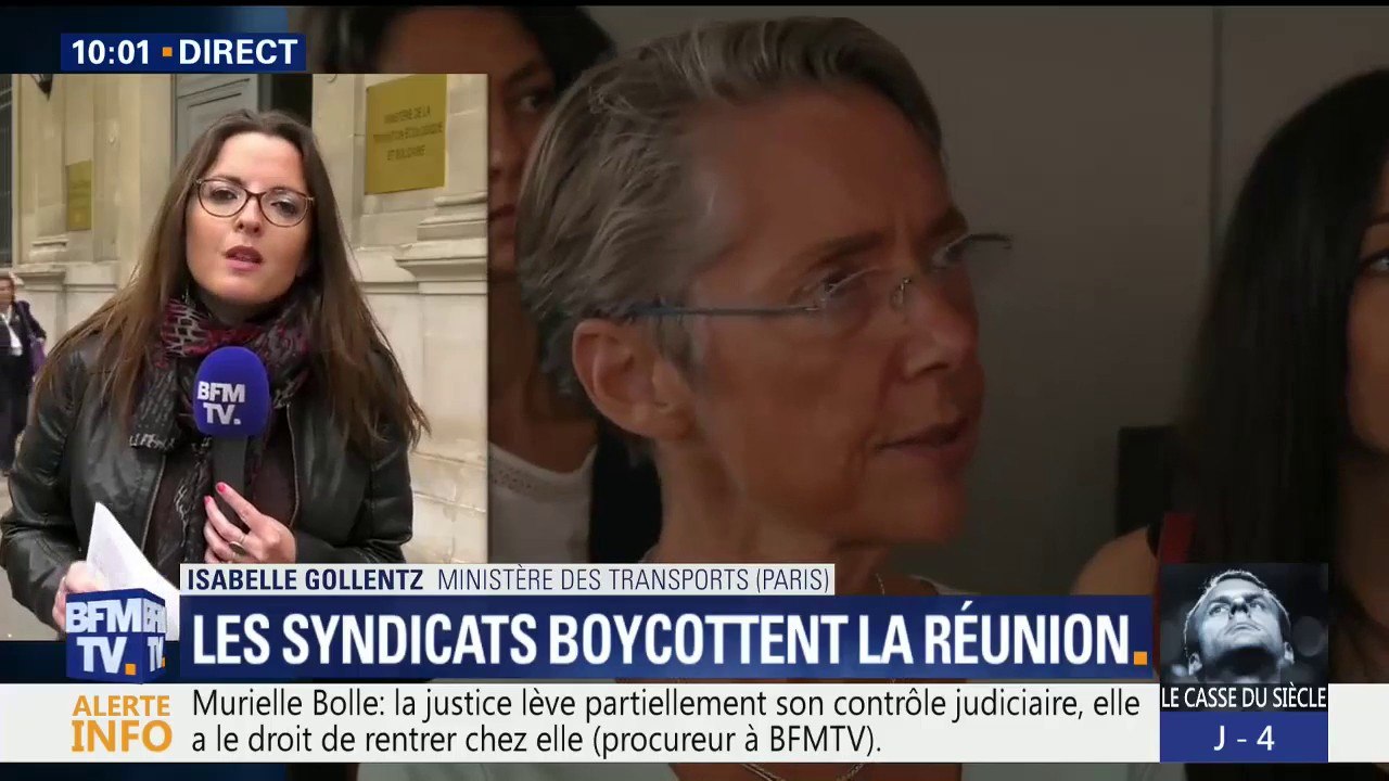 Les syndicats de la SNCF boycottent la dernière réunion au ministère des Transports