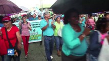 Docentes marchan hasta la Presidencia de la República de Panamá