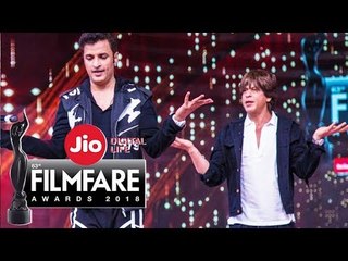 Shahrukh Khan की धमाकेदार डांस Rehearse  Ganesh Hegde के संग । Jio FilmFare अवार्ड्स  2018