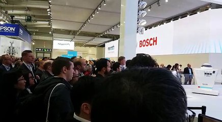Hannover Messe - Démonstration sur le stand Bosch