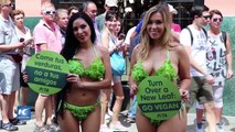 Modelos promueven vida vegana en La Habana