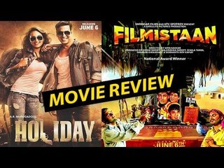 Filmistaan Movie Review V/s Holiday: A Soldier Is Never Off Duty Movie Review