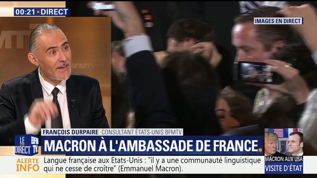Analyse du discours d'Emmanuel Macron à l'ambassade de France