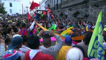 Manifestaciones en pro y contra del gobierno de Rafael Correa