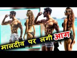 Disha Patani की $EXY बिकिनी और Tiger Shroff के 6 Packs ने Maldives लगायी आग