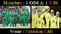 Pakistan Cricket Team All Upcoming Series 2018_2019- Pak Cricket Schedule,T20s,ODIs & Test Matches - YouTube