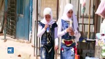 Refugiados sirios celebran Eid al-Fitr en campos de Jordania