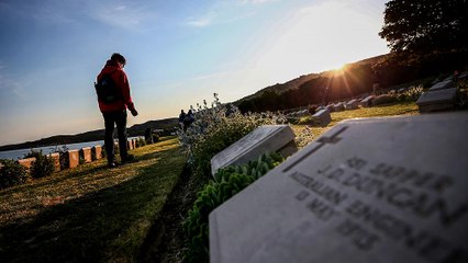 Avustralya Çanakkale'de yitirdiği askerlerini andı