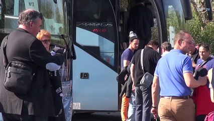 Le déplacement des supporters du Provence Rugby à Valence