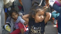 Migrant caravan from Central America arrives at US-Mexico border