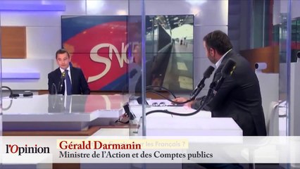 Pour Gérald Darmanin, «c’est évident que c’est le contribuable» qui va reprendre la dette SNCF