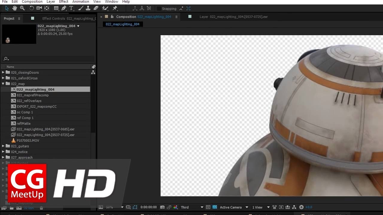 "Making of BB8 in London" by Dean Wright | CGI 3D Tutorial HD | CGMeetup