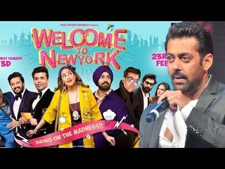 Salman Khan ने अपने दबंग अंदाज़ में किया Welcome To New York का प्रमोशन