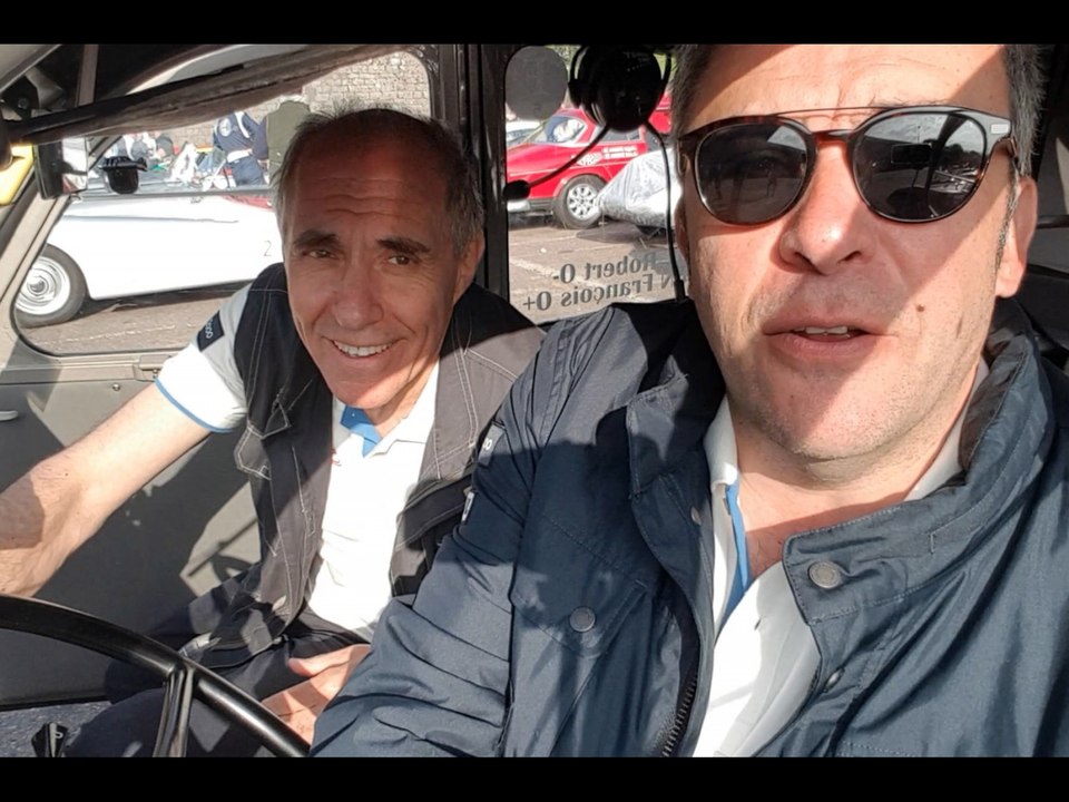 La Citroën 2CV au Tour Auto : Etape 2 - départ