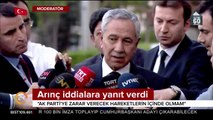 Arınç iddialara yanıt verdi