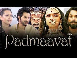 Varun Dhawan और Sonakshi की प्रतिक्रिया Padmaavat कंट्रोवर्सी पर