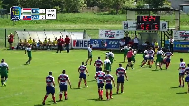 REPLAY HUNGARY / SLOVAKIA - RUGBY EUROPE U18 CONFERENCE 2018 - ZAGREB
