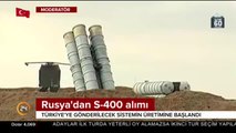 S-400'lerin üretimine başlandı