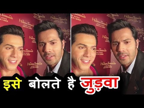 Video - Varun Dhawan की मस्ती अपने WAX STATUE के साथ | Madame Tussauds Hong Kong