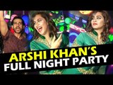 Arshi Khan ने की  Late Night Bigg Boss 11 पार्टी | Vikas,Hiten,Hina,Priyank,Rocky Jaiswal