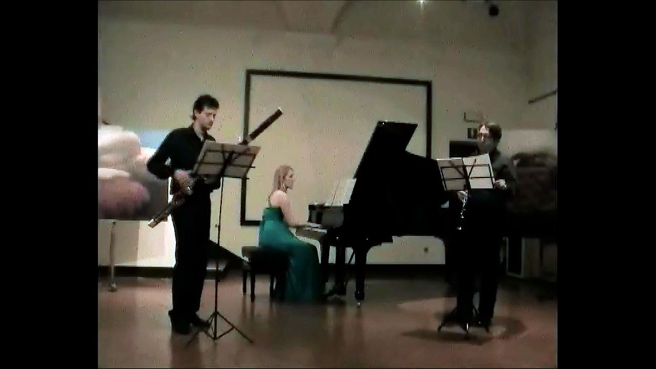 Trio Concertante "Introduzione: Adagio, Andante, Allegro Assai" - Luca Troiani (clarinetto) Christian Galasso (fagotto) Claudia D'Ippolito (pianoforte)
