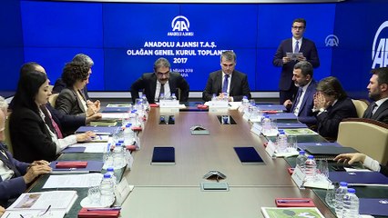 AA'nın yıllık olağan Genel Kurul toplantısı yapıldı - ANKARA
