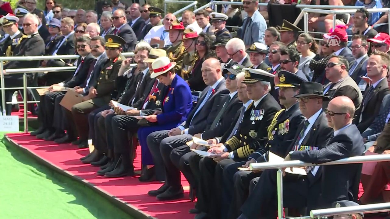 Çanakkale Kara Savaşları'nın 103. yılı - Conk Bayırı Yeni Zelanda Anıtı - ÇANAKKALE