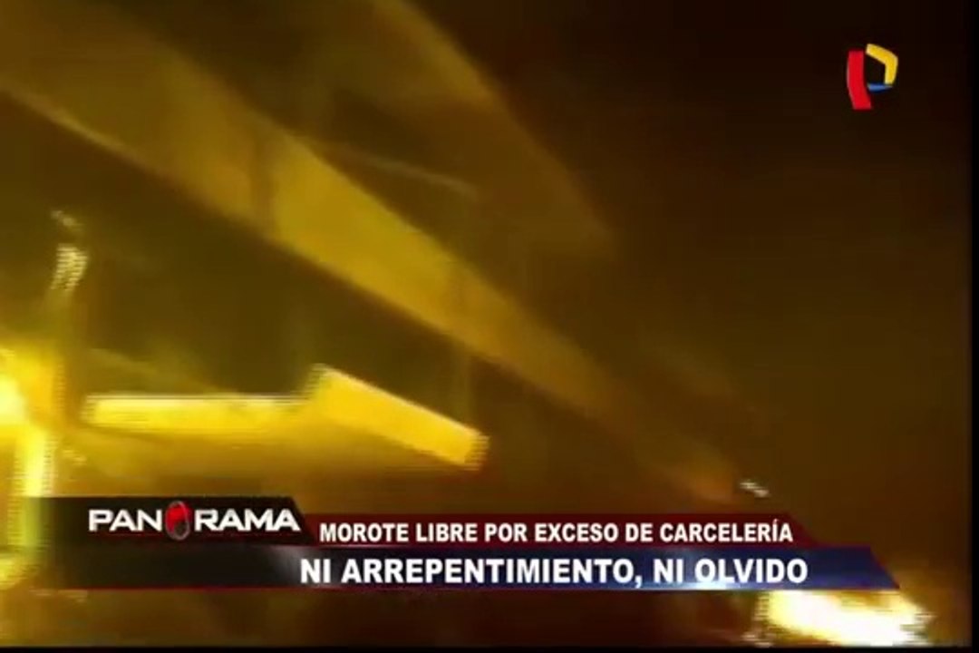 Ni arrepentimiento ni olvido Osmán Morote libre por exceso de carcelería