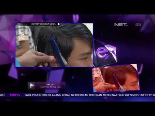 Lepas Penat Usai USBN Aldy Potong Rambut