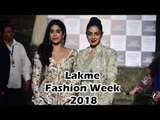 Sridevi और Jhanvi Kapoor ने किया शानदार Lakme Fashion Week के Grand Finale में ramp walk