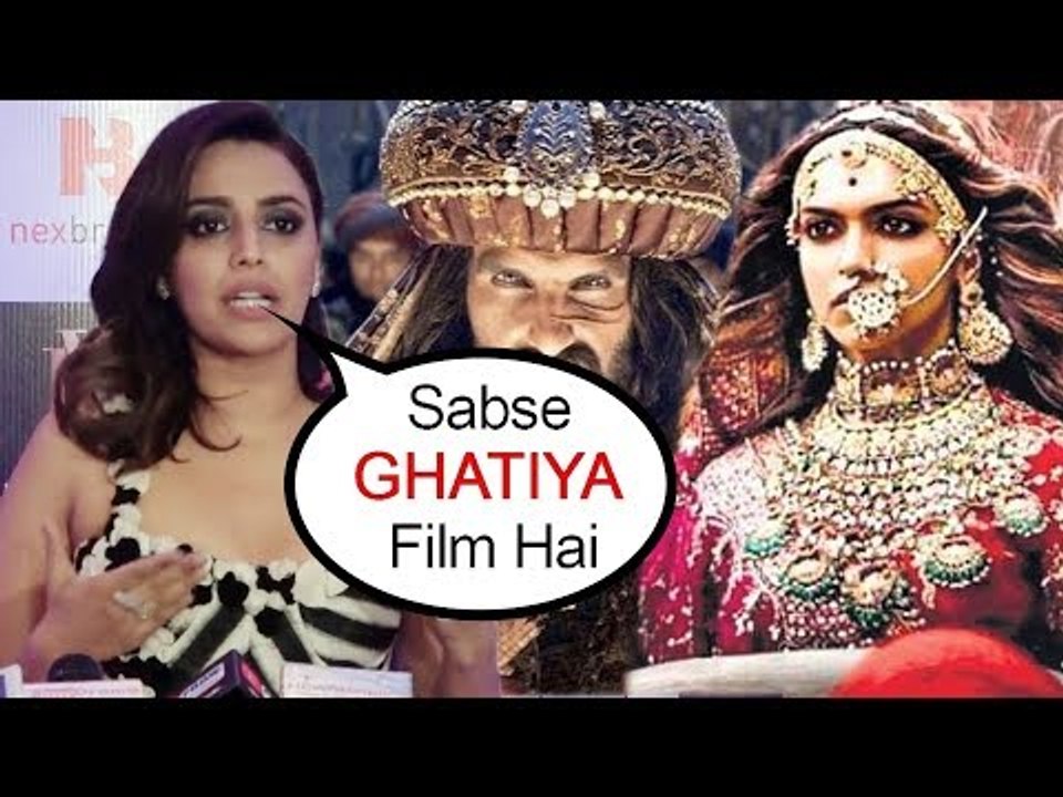 Swara Bhaskar का SHOCKING Reply Padmavat मूवी को लेकर | Open Letter To Sanjay Leela Bhansali