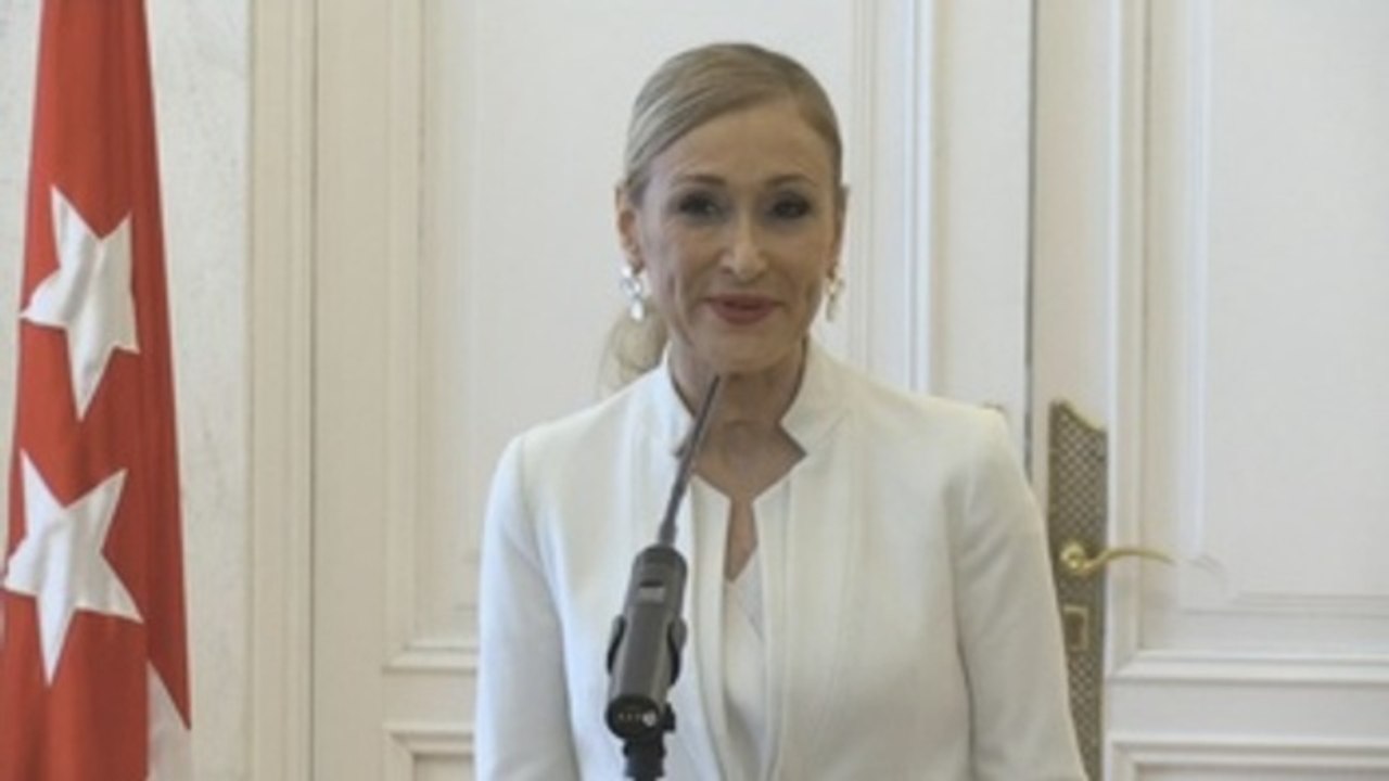 Cristina Cifuentes dimite como presidenta de la Comunidad de Madrid