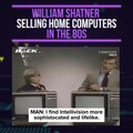 William Schatner selling Commodore computers in the 80s