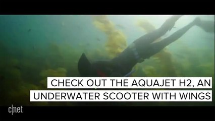 The Aquajet H2 lets you fly underwater