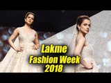 Kangana Ranaut ने किया Ramp Walk Lakme Fashion Week 2018 पर