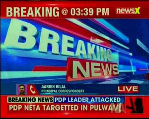 Terrorists opened gunfire at PDP leader in Pulmama