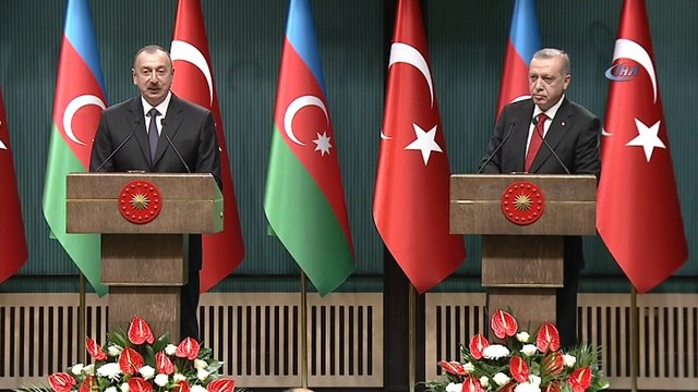 Azerbaycan Cumhurbaşkanı Aliyev: 'Dağlık Karabağ meselesinde Türkiye kadar bize destek veren başka bir ülke olmamıştır, onlara teşekkür ediyoruz'