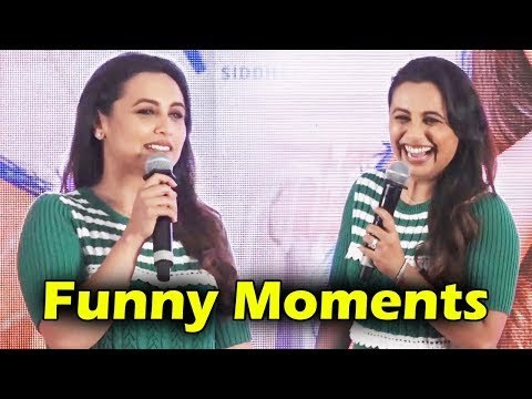 Oye Hichki Song Launch | Rani Mukerji Funny Moments | Hichki