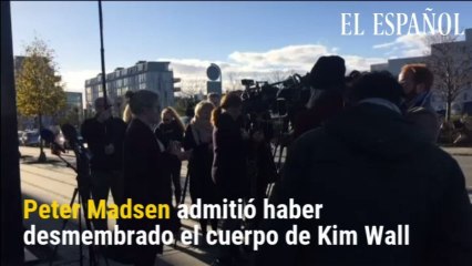Peter Madsen admitió haber desmembrado el cuerpo de Kim Wall