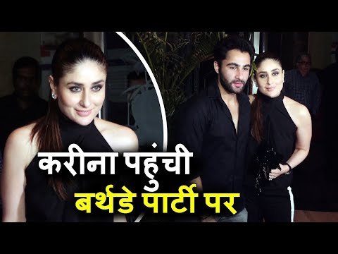 Kareena Kapoor अपने पिता Randhir Kapoor के Birthday Party पर पहुंची