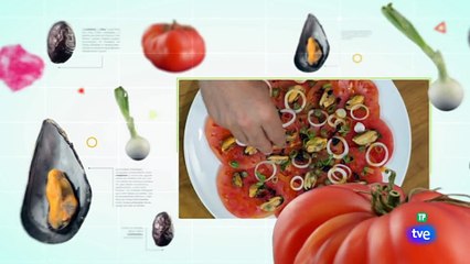 Torres en la cocina - Espaguetis vegetales con marisco y asado negro