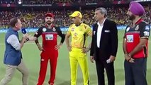 IPL 2018 CSK Vs RCB : Chennai Super Kings win toss, elect to field | वनइंडिया हिंदी