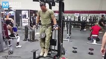 Army man body building strong muscles (gym makers)