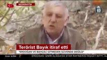 Terörist Bayık itiraf etti