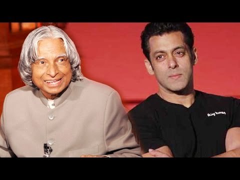 Salman Khan Tweets APJ Abdul Kalam's Last Tweet