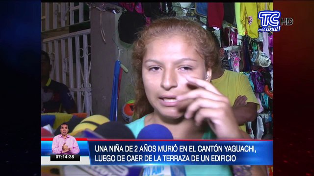 Niña de 2 años murió luego de caer de la terraza de un edificio en Yaguachi