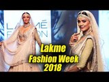 Sushmita Sen ने किया Ramp Walk | Lakme Fashion Week 2018
