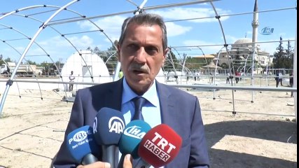 Adıyaman'da Depremzedelerin Çadırları Kuruldu