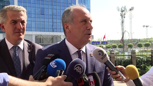 İnce: ''Her partinin kendi adayını göstermesi doğru bir tercihtir'' - ANKARA